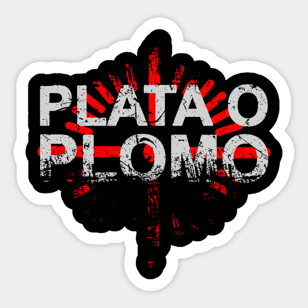 Plata o plomo - Narcos - Pablo Escobar Sticker by Yolanda84